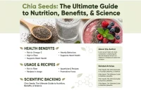 دانه چیا: راهنمای جامع خواص، نحوه مصرف و عوارض (بر پایه علم)