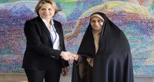 دیدار معاون رئیس‌جمهور ایران با رئیس کمیسیون ملی زنان لبنان